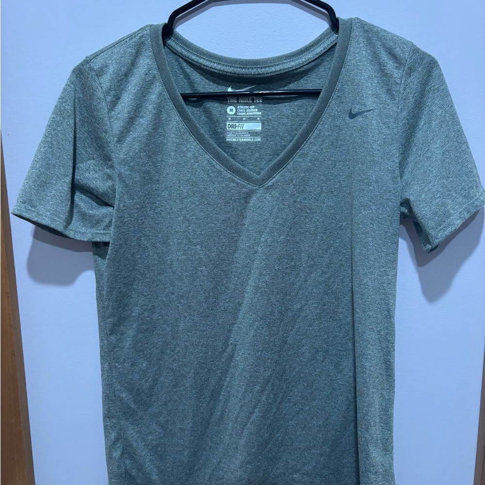 Nike Grey Short Sleeve T-Shirt DRI-FIT